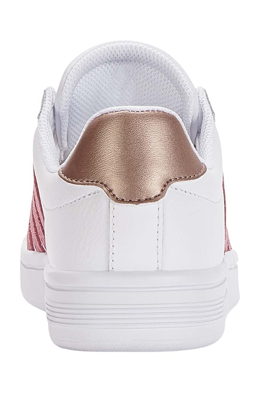 Αθλητικά K-Swiss COURT TIEBREAK χρώμα: άσπρο φωτογραφία