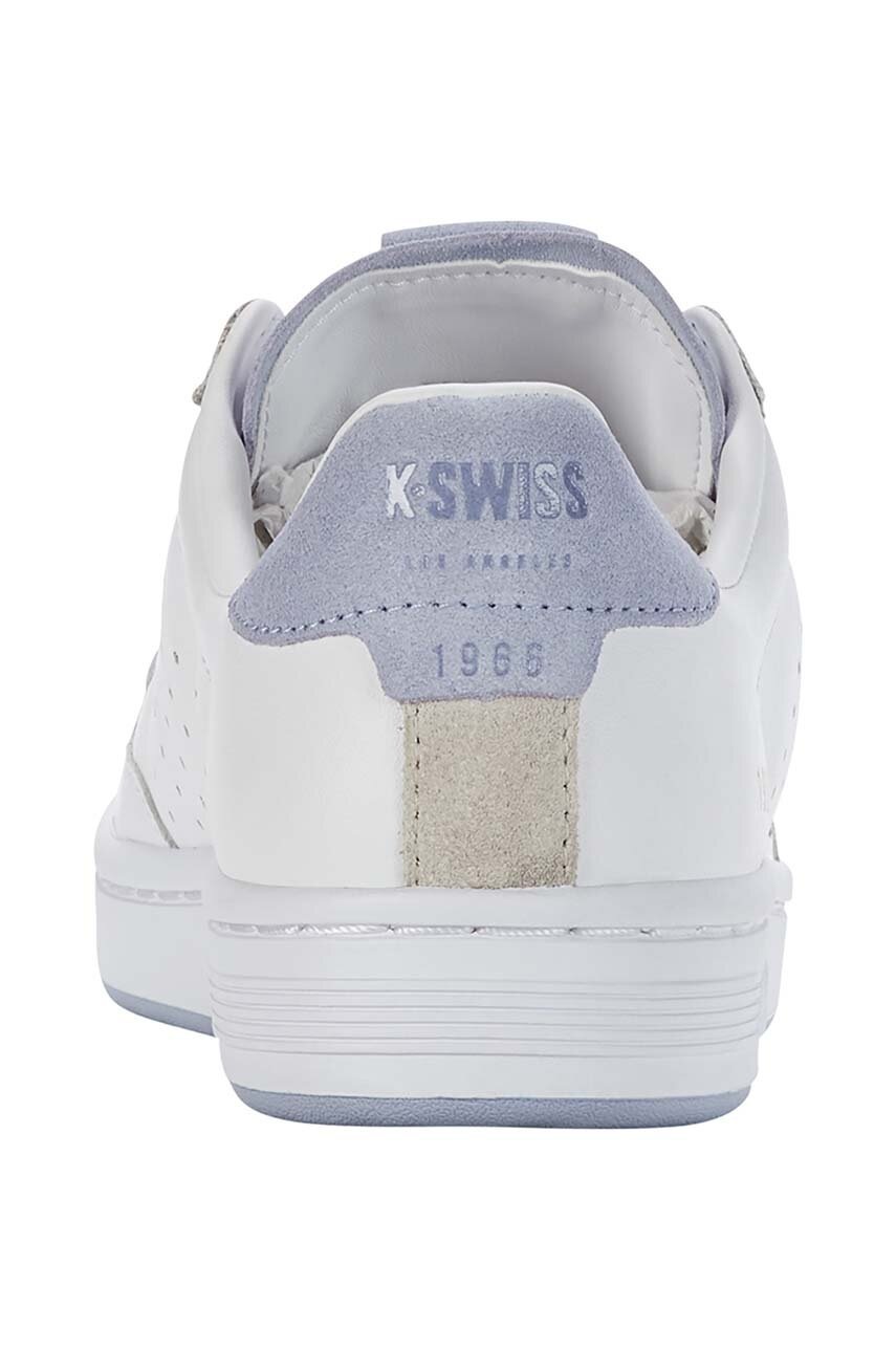 Δερμάτινα αθλητικά παπούτσια K-Swiss LOZAN KLUB LTH χρώμα: άσπρο φωτογραφία