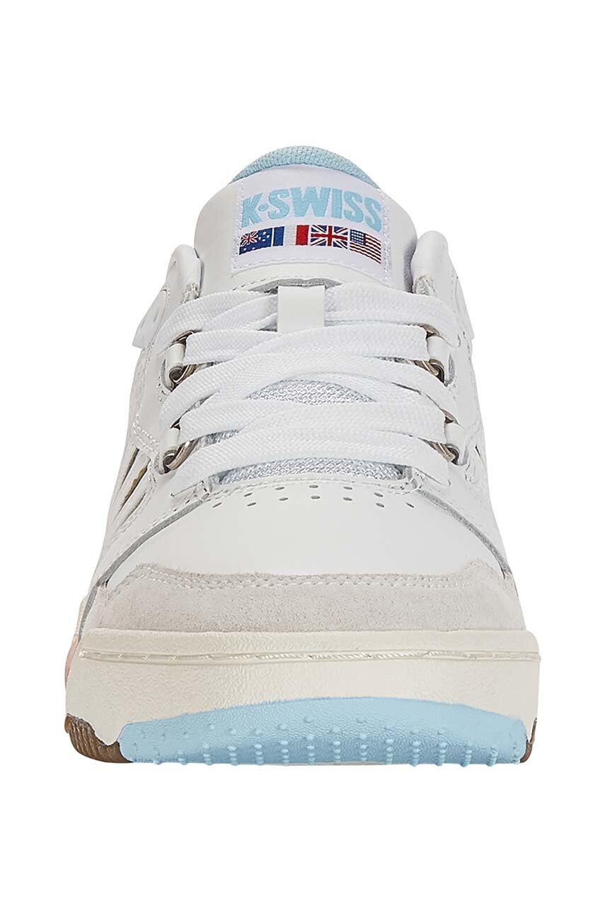 Δερμάτινα αθλητικά παπούτσια K-Swiss SI-18 RIVAL χρώμα: άσπρο, 98531.130.M φωτογραφία
