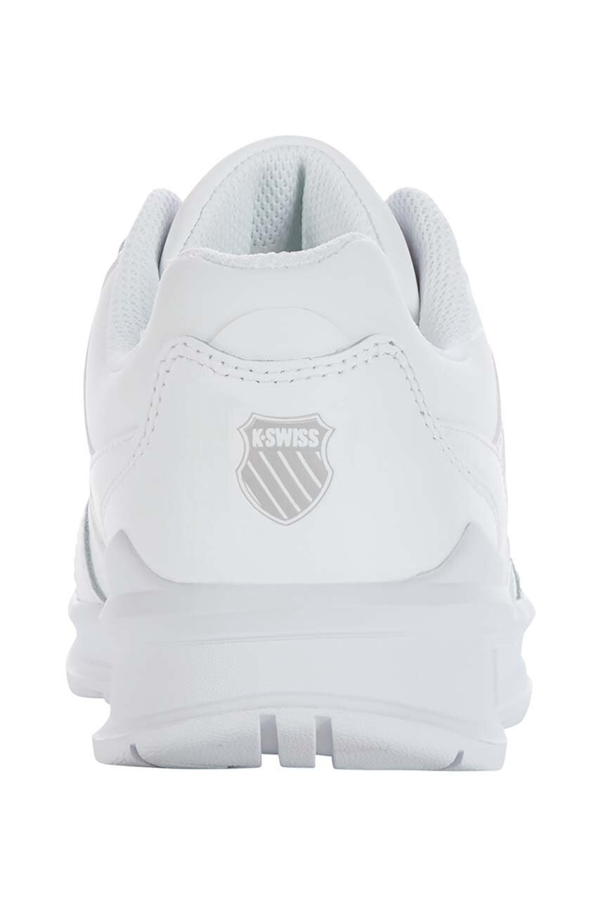 Δερμάτινα αθλητικά παπούτσια K-Swiss RIVAL TRAINER χρώμα: άσπρο φωτογραφία