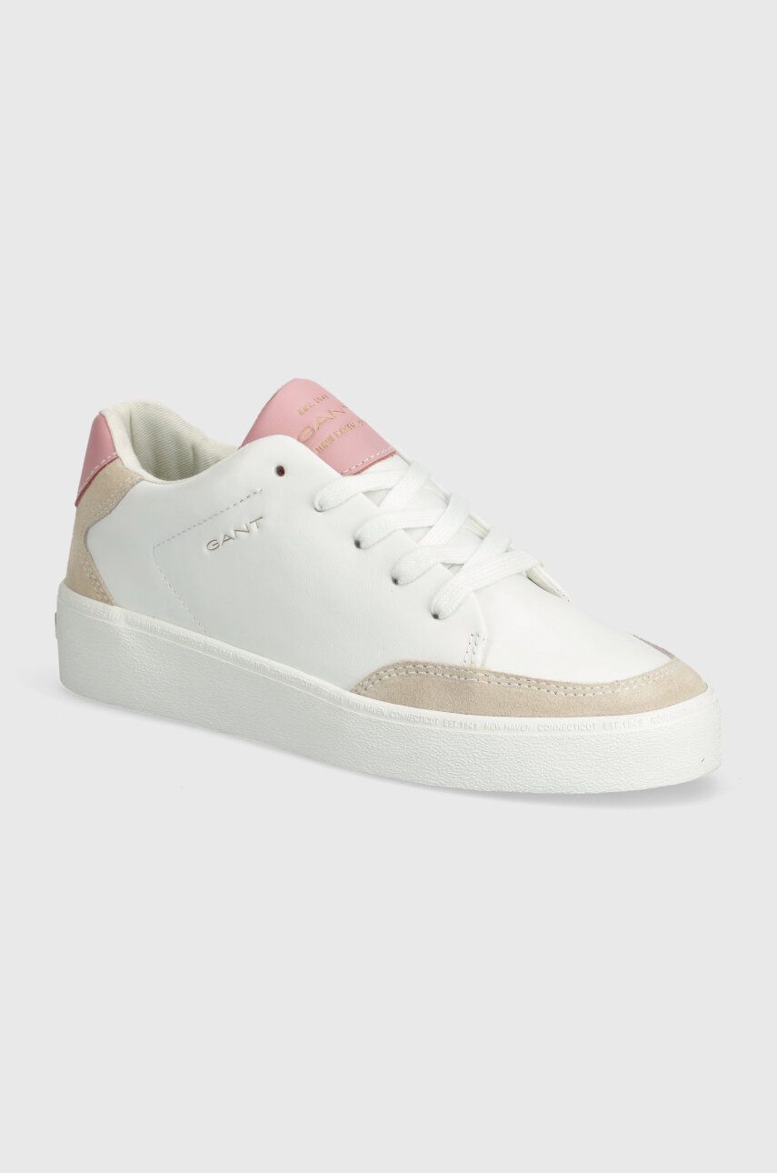 Gant sneakers din piele Lagalilly culoarea alb, 28531699.G268