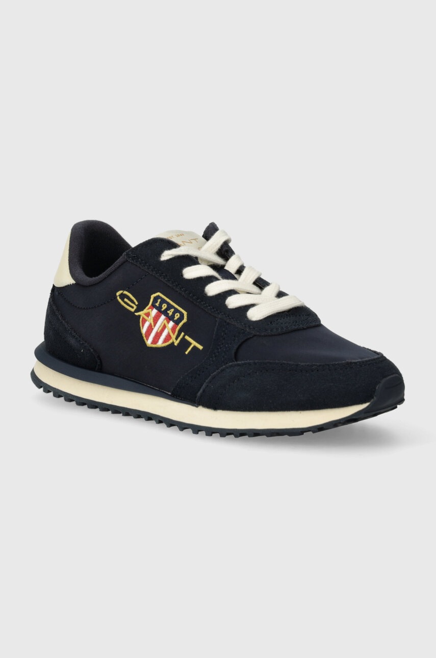 Gant sneakers Beja culoarea albastru marin, 28537668.G69