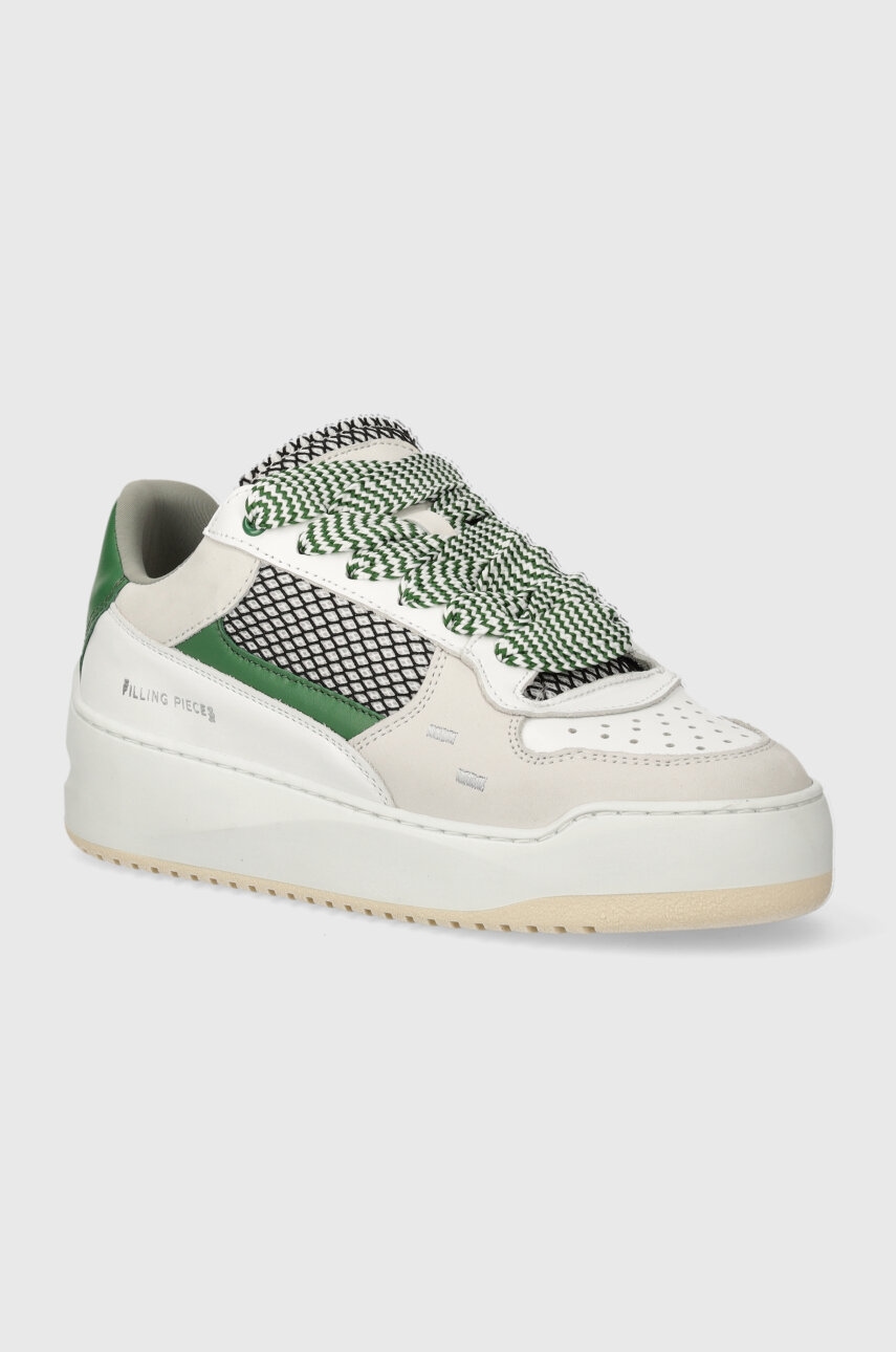 Filling Pieces sneakers din piele Avenue Isla culoarea verde, 52133913037