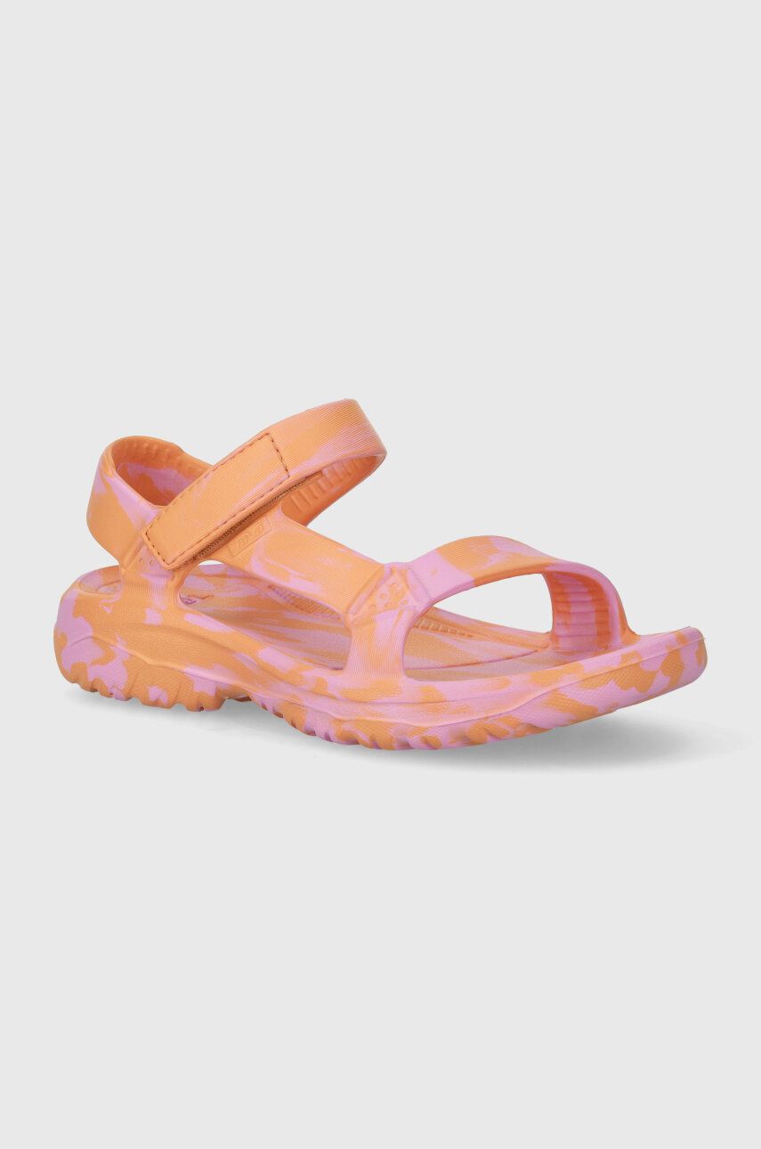 Teva sandale Hurricane Drift Huemix femei, culoarea roz, 1134351