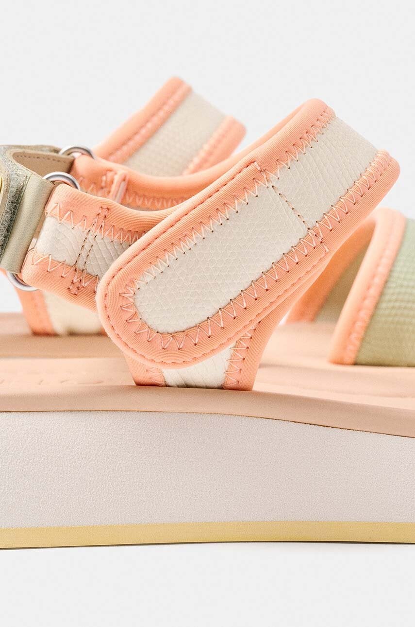 Σανδάλια Hoff DEYA χρώμα: μπεζ, 12439003 φωτογραφία