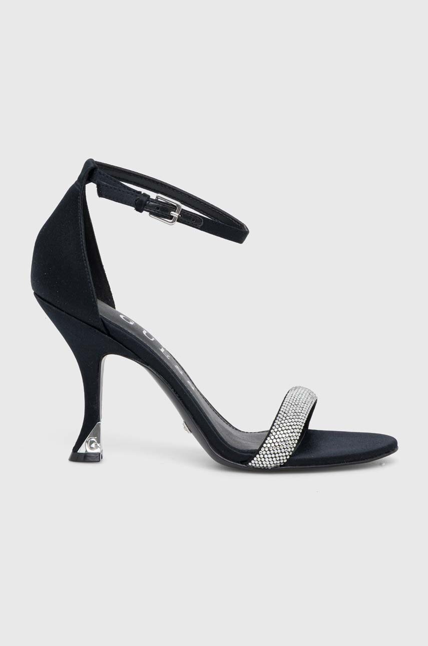 

Сандали Guess KABECKE в черно FLPKBC SAT03, Черен