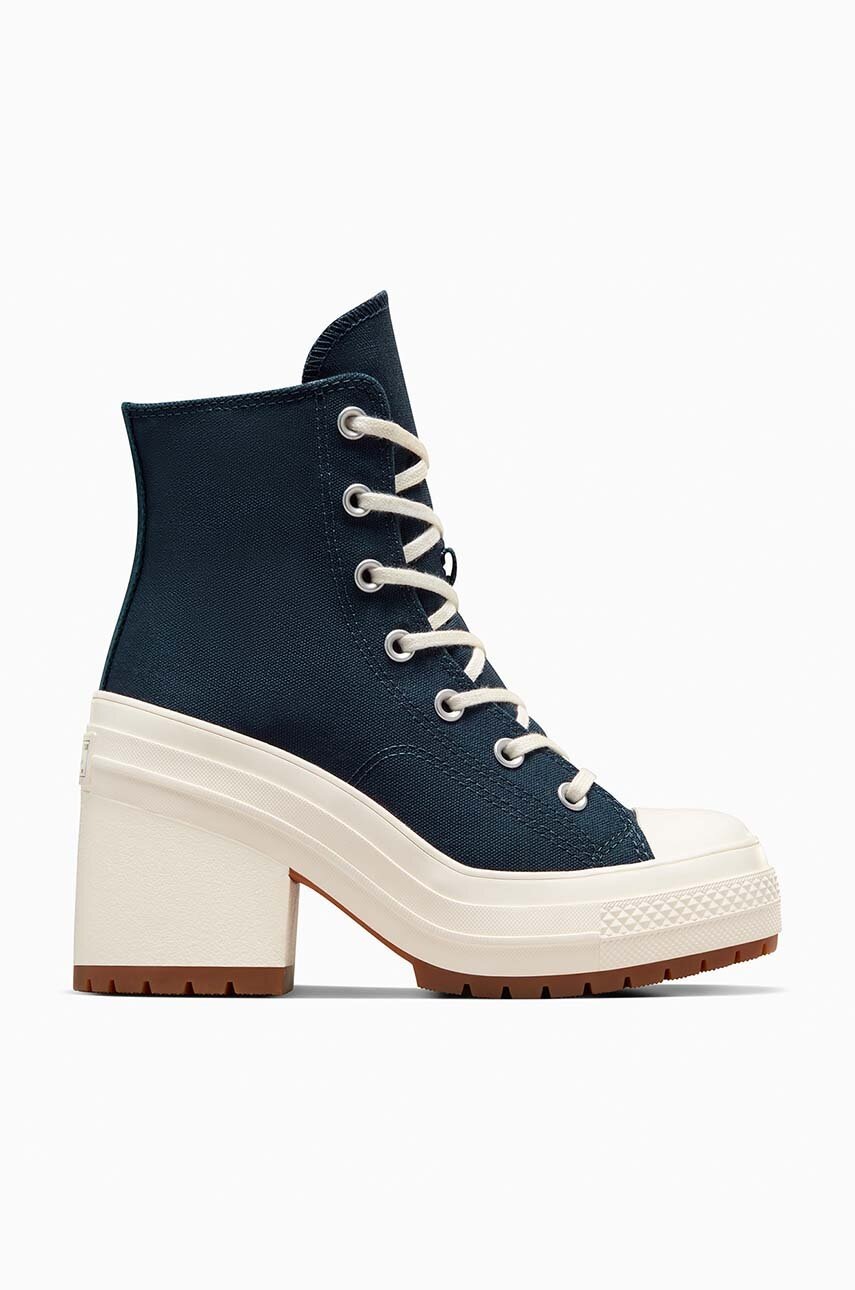 

Високи кецове Converse Chuck 70 De Luxe Heel в синьо A07565C, Син