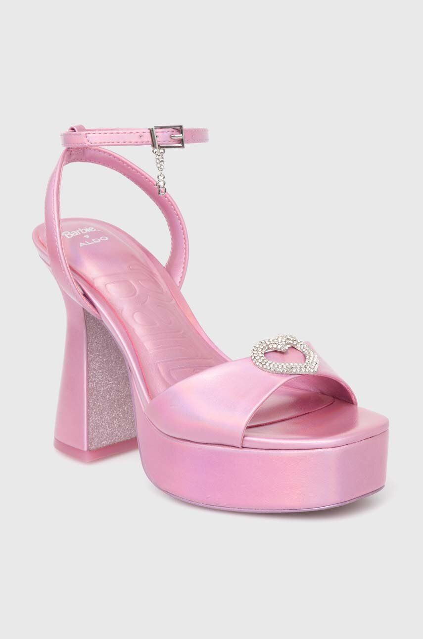 Aldo sandale Barbieparty culoarea roz, 13824201