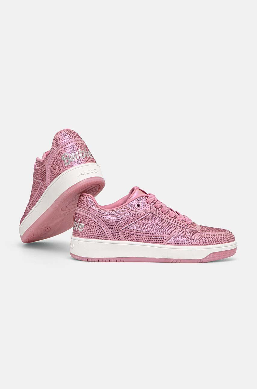 Aldo sneakers Barbiecity culoarea roz, 13823245