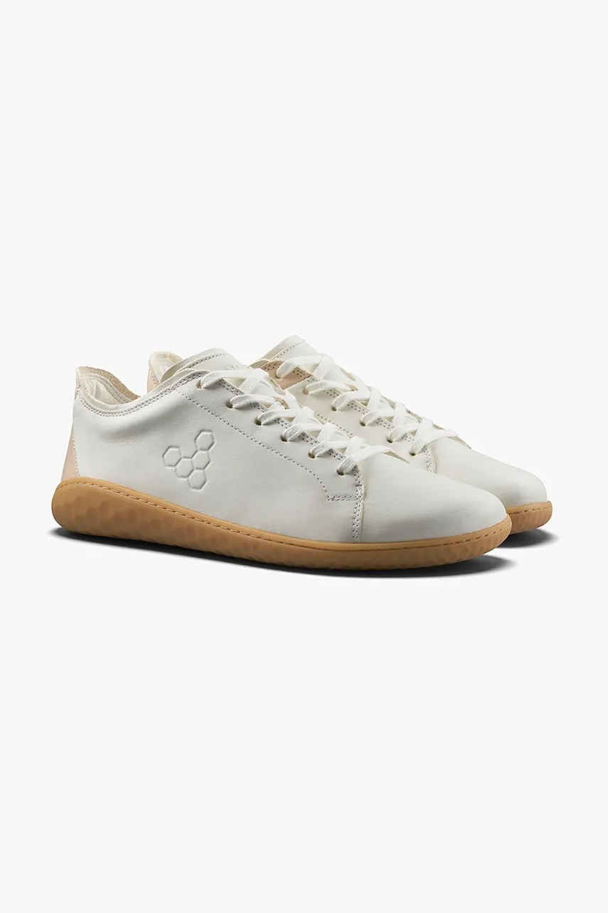 Кожаные кроссовки Vivobarefoot GEO COURT III цвет розовый 201056 Кожаные кроссовки Vivobarefoot GEO COURT III цвет розовый 201056
