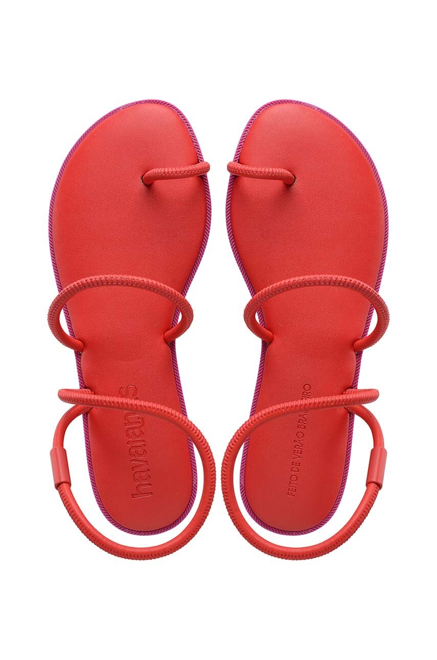 Havaianas sandale UNA PITANGA femei, culoarea rosu, 4149611.2090