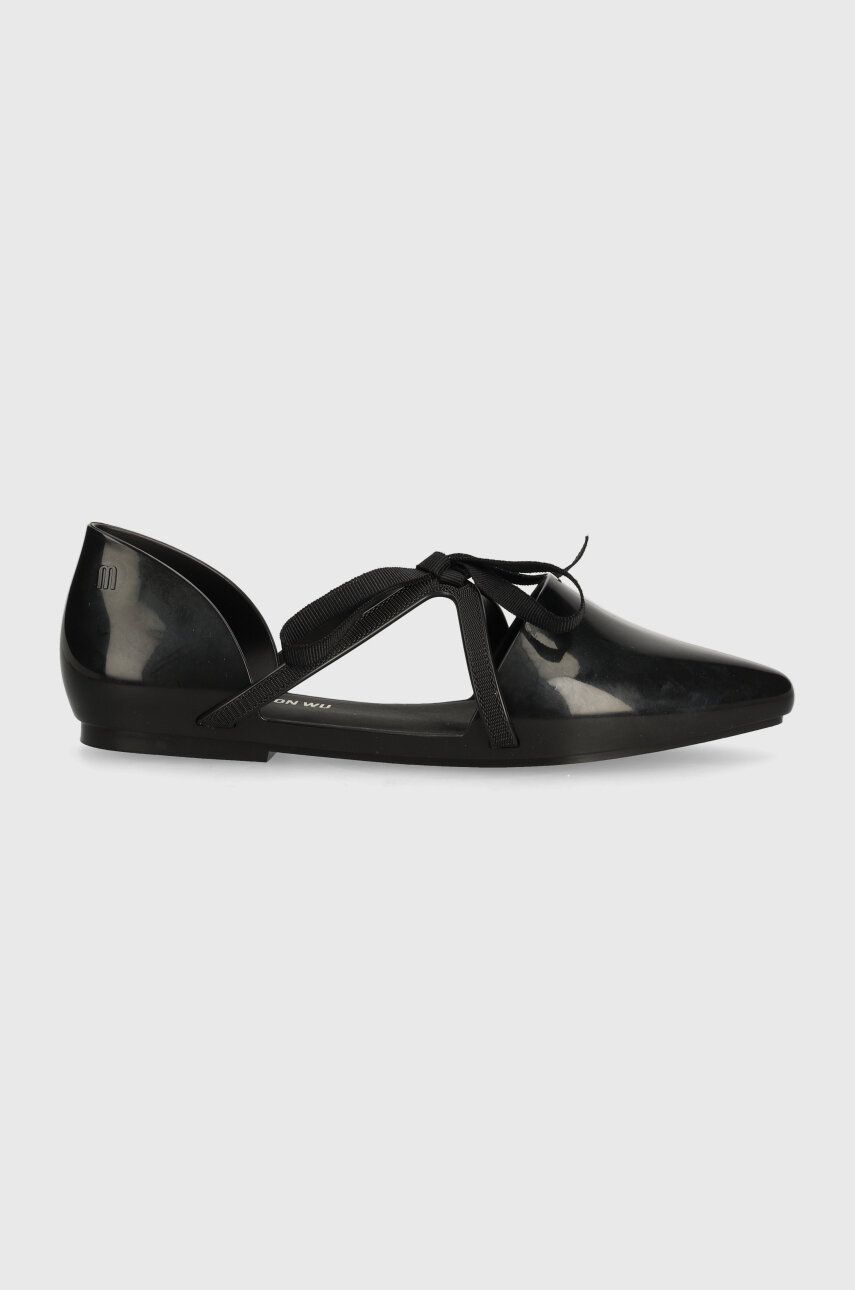 Balerinke Melissa MELISSA POINTY STRIPE + JASON WU AD črna Barva, M 33435 1003