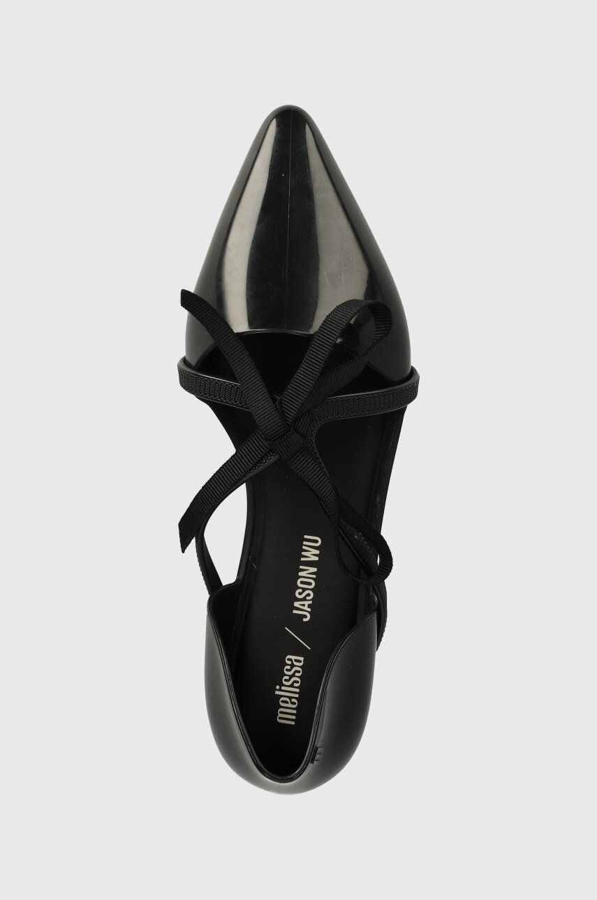 Balerinke Melissa MELISSA POINTY STRIPE + JASON WU AD črna Barva, M 33435 1003