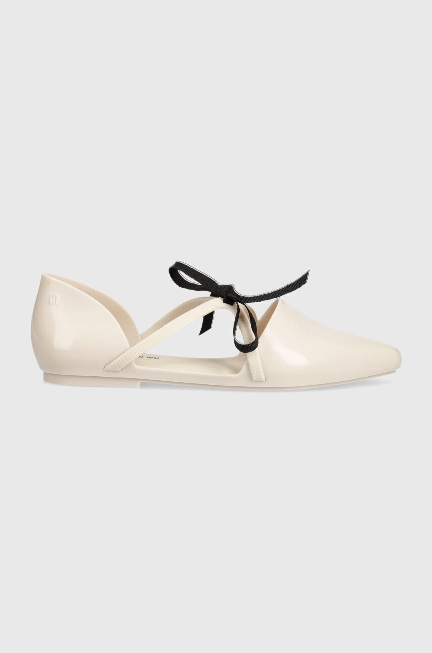 Μπαλαρίνες Melissa MELISSA POINTY STRIPE + JASON WU AD χρώμα: μπεζ, M 33435 1664 φωτογραφία