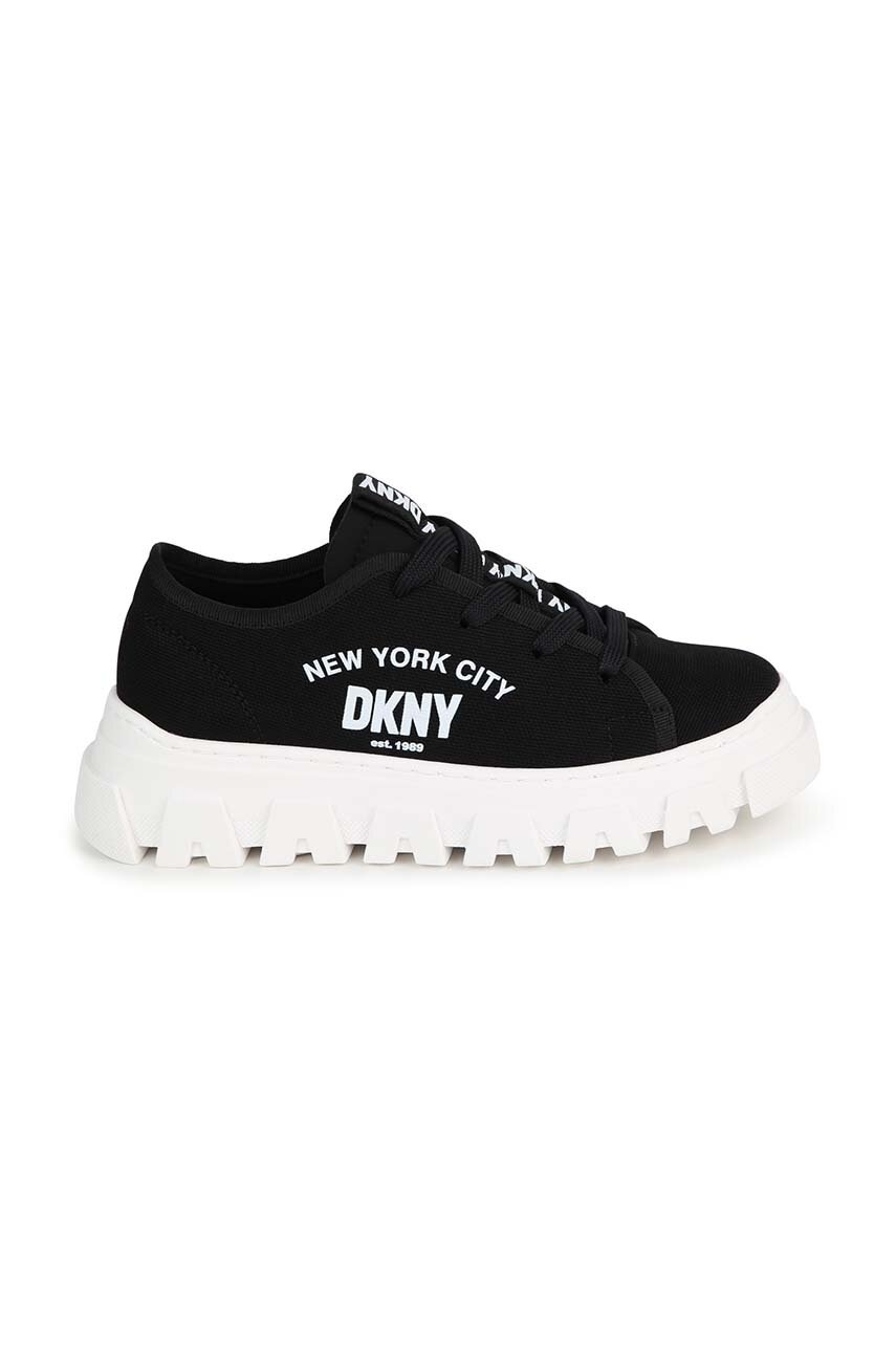 Дитячі кросівки Dkny колір чорний