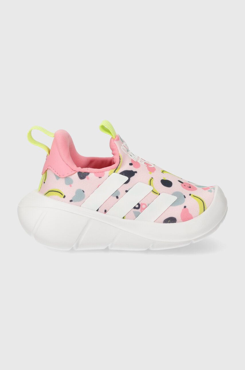 adidas sneakers pentru copii MONOFIT TR I culoarea roz