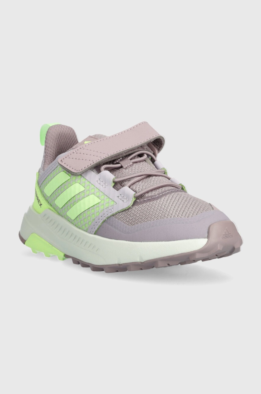 Детские ботинки adidas TERREX TERREX TRAILMAKER CF K цвет фиолетовый в Черновцах Детские ботинки adidas TERREX TERREX TRAILMAKER CF K цвет фиолетовый в Черновцах