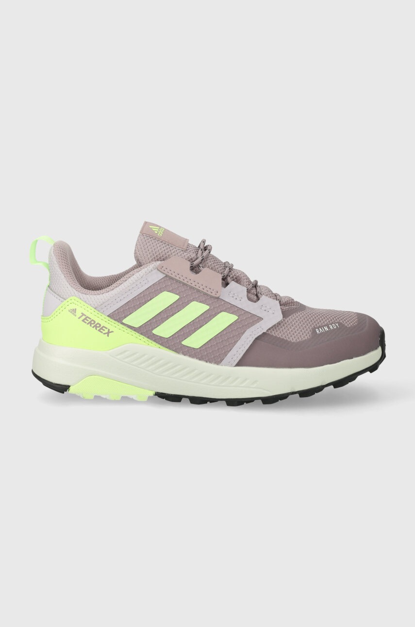 Levně Dětské boty adidas TERREX TERREX TRAILMAKER R.RDY K fialová barva