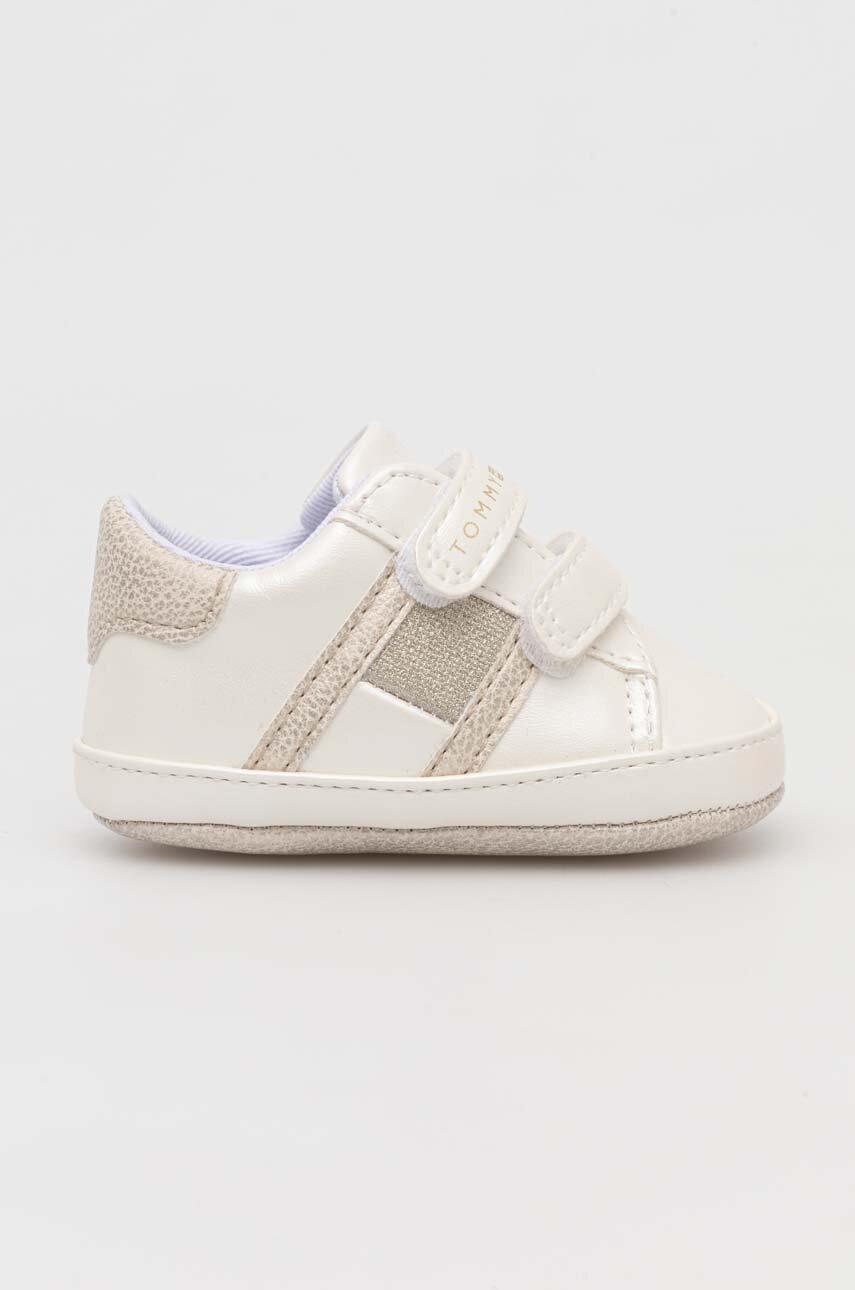 

Бебешки обувки Tommy Hilfiger в бежово, Бежов