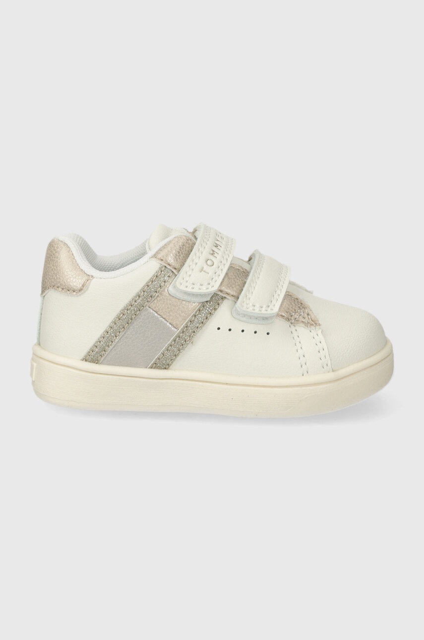 

Детски маратонки Tommy Hilfiger в розово, Бял