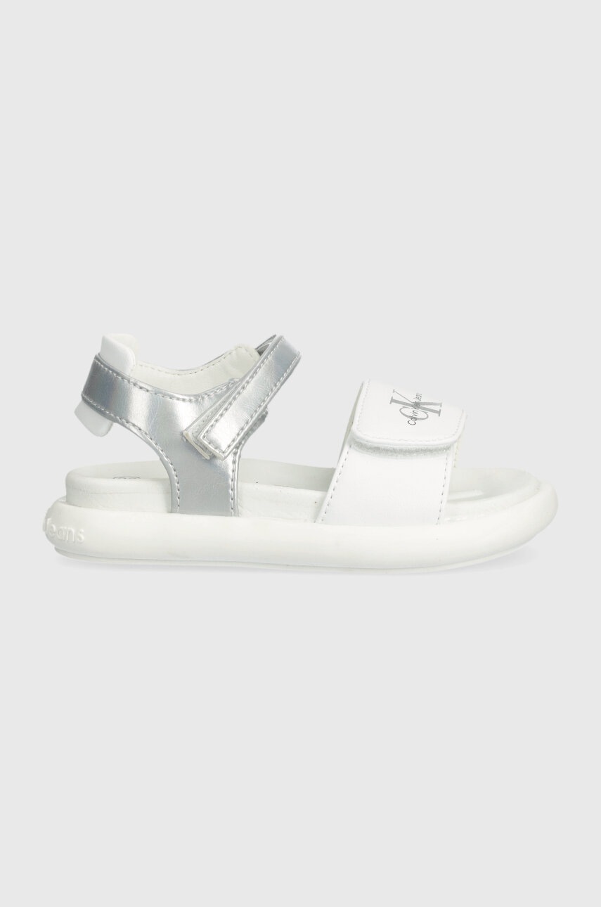 

Детски сандали Calvin Klein Jeans в бяло, Бял