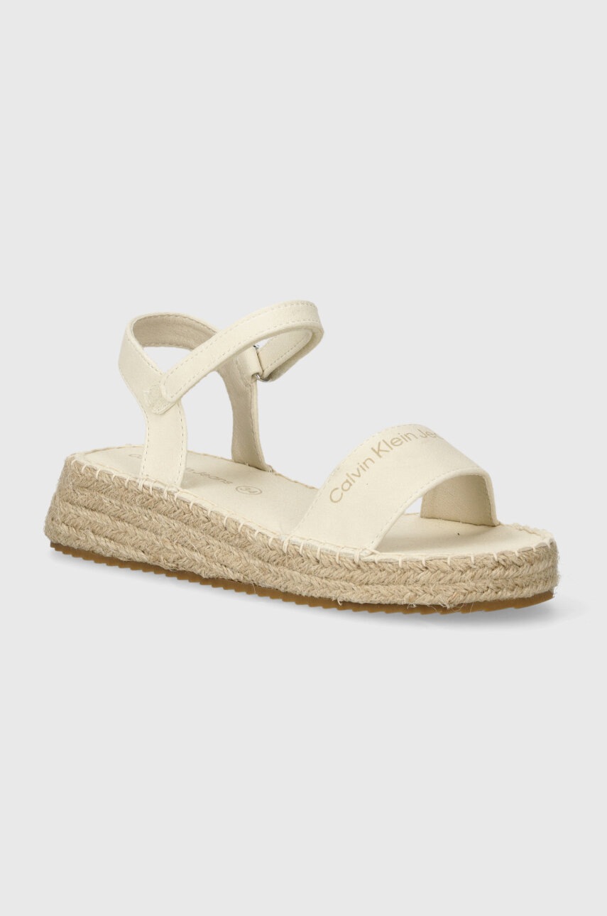 

Детски сандали Calvin Klein Jeans в бежово, Бежов