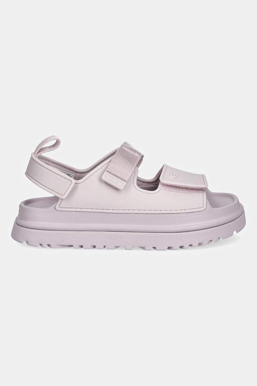 Детские сандалии UGG GOLDENGLOW цвет фиолетовый Детские сандалии UGG GOLDENGLOW цвет фиолетовый
