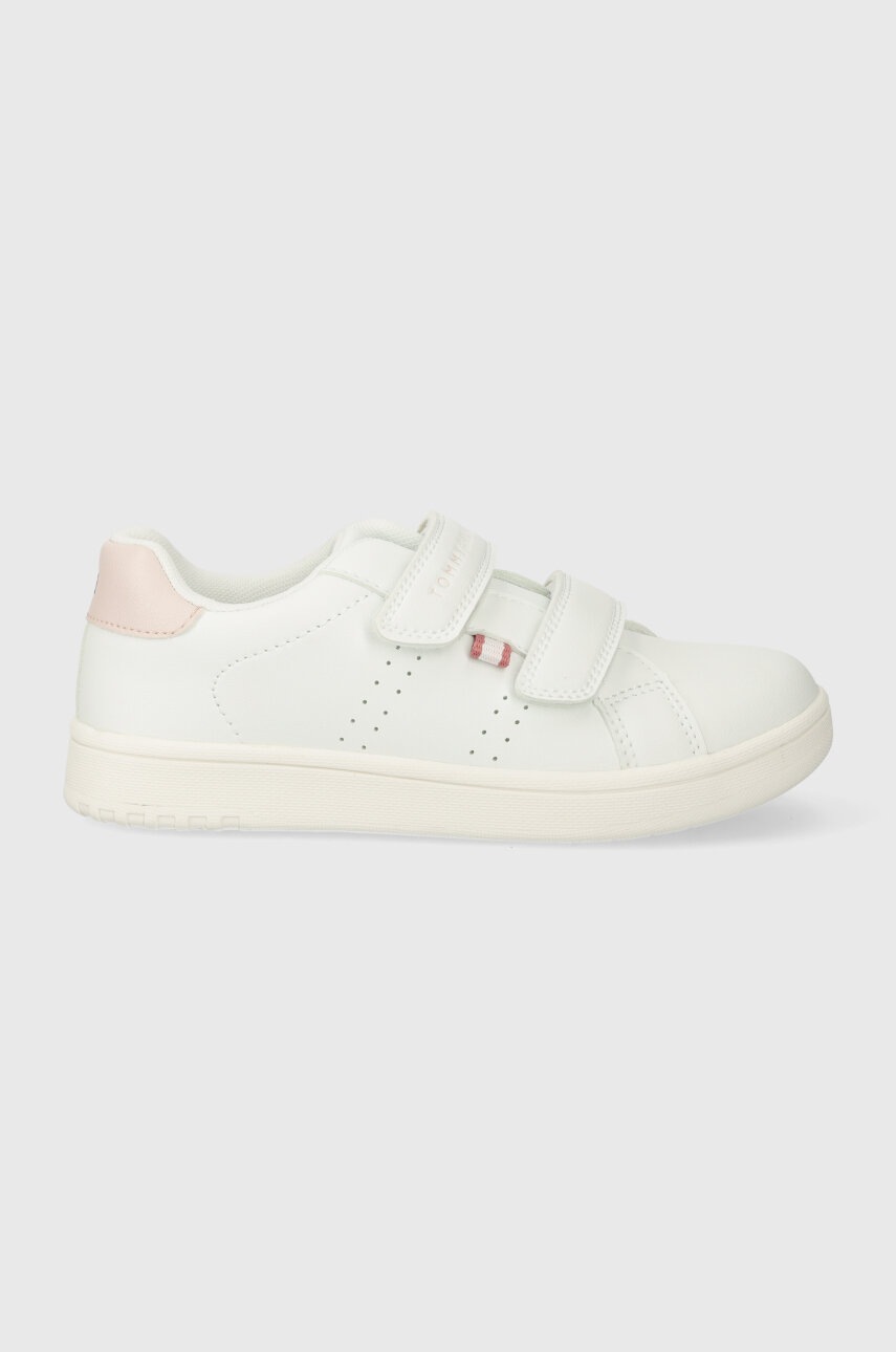 

Детски маратонки Tommy Hilfiger в бяло, Бял