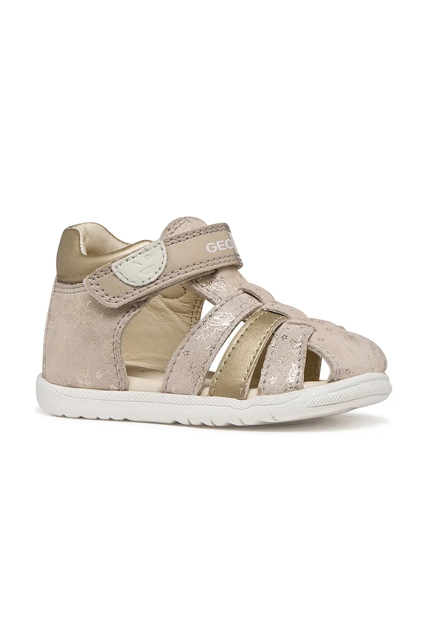 Geox σανδάλια Παιδικά δερμάτινα SANDAL MACCHIA