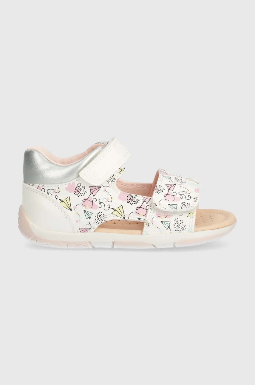 Geox sandale copii SANDAL TAPUZ culoarea alb Geox sandale copii SANDAL TAPUZ culoarea alb