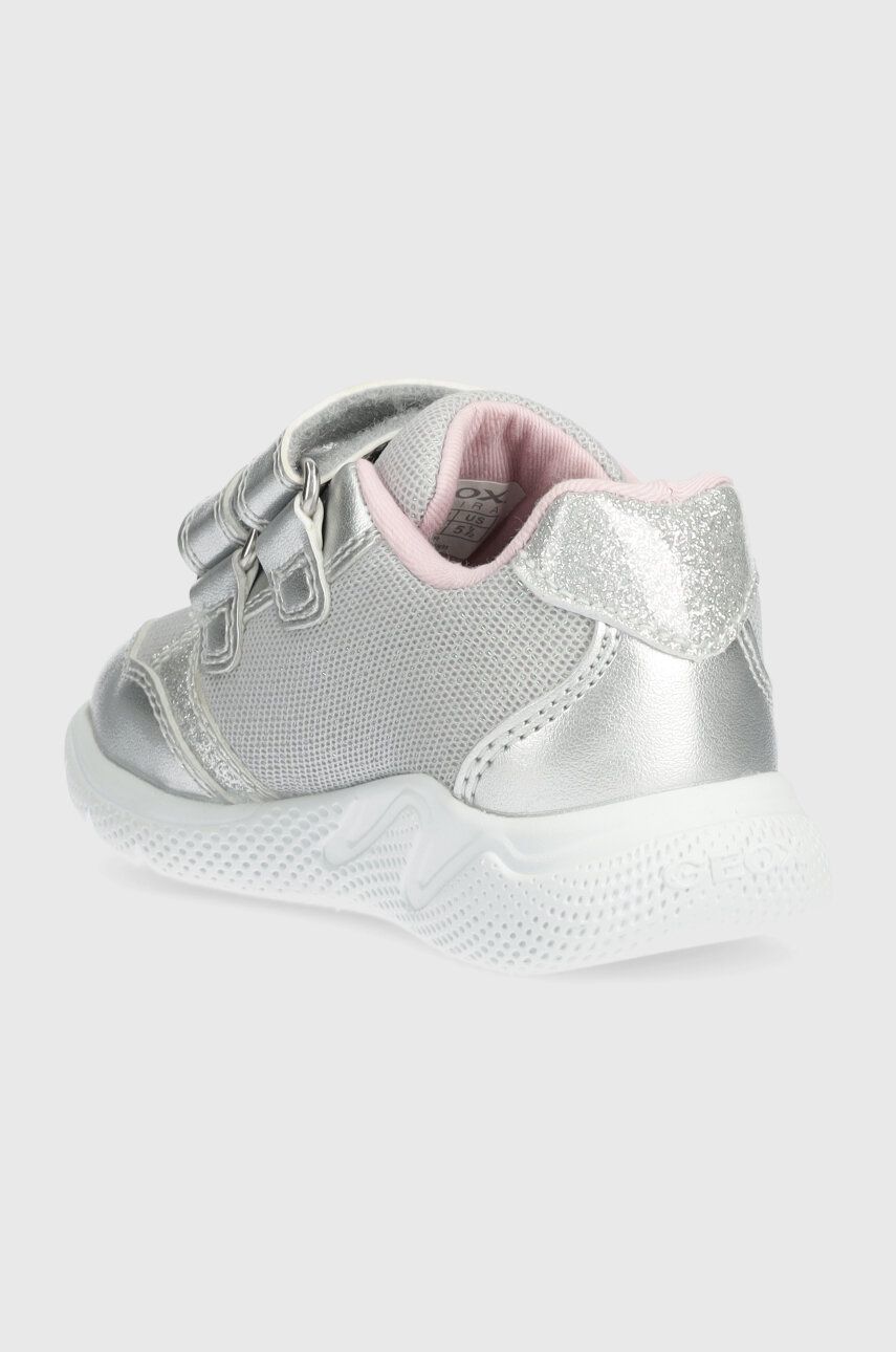 Geox Sneakers Pentru Copii SPRINTYE Culoarea Argintiu