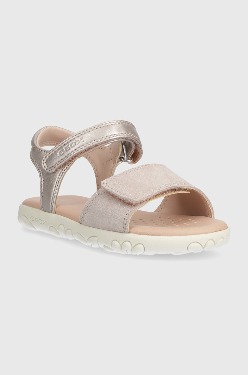 Дитячі сандалі Geox SANDAL HAITI колір рожевий