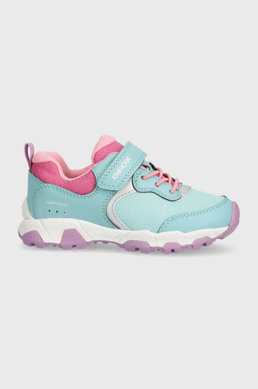 Geox sneakers pentru copii MAGNETAR. ABX culoarea turcoaz