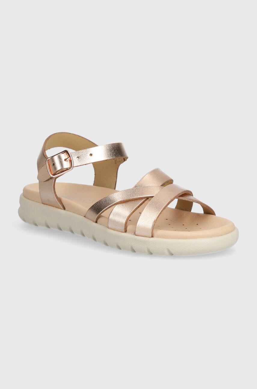 Geox sandale copii SANDAL SOLEIMA culoarea portocaliu Geox sandale copii SANDAL SOLEIMA culoarea portocaliu