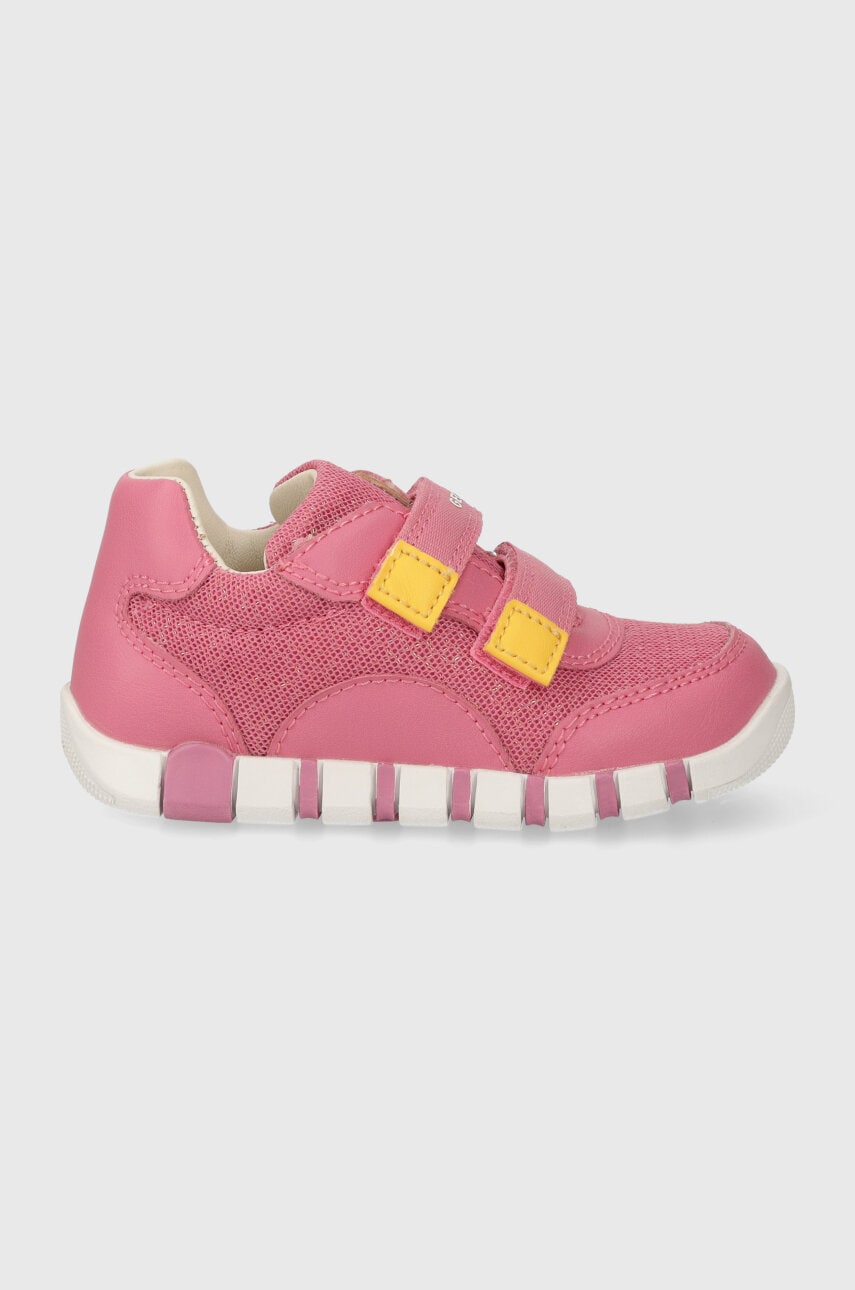 Geox Adidasi pentru copii IUPIDOO culoarea roz