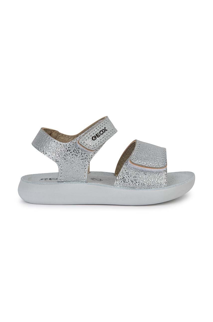 Дитячі сандалі Geox SANDAL LIGHTFLOPPY колір срібний