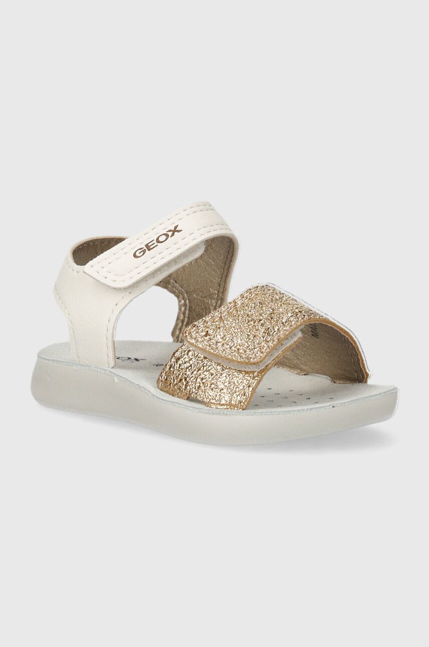 Geox sandale copii SANDAL LIGHTFLOPPY culoarea auriu