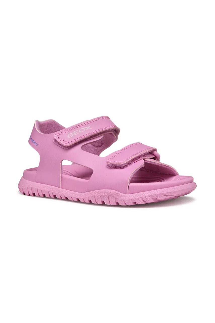 Geox sandale copii SANDAL FUSBETTO culoarea violet