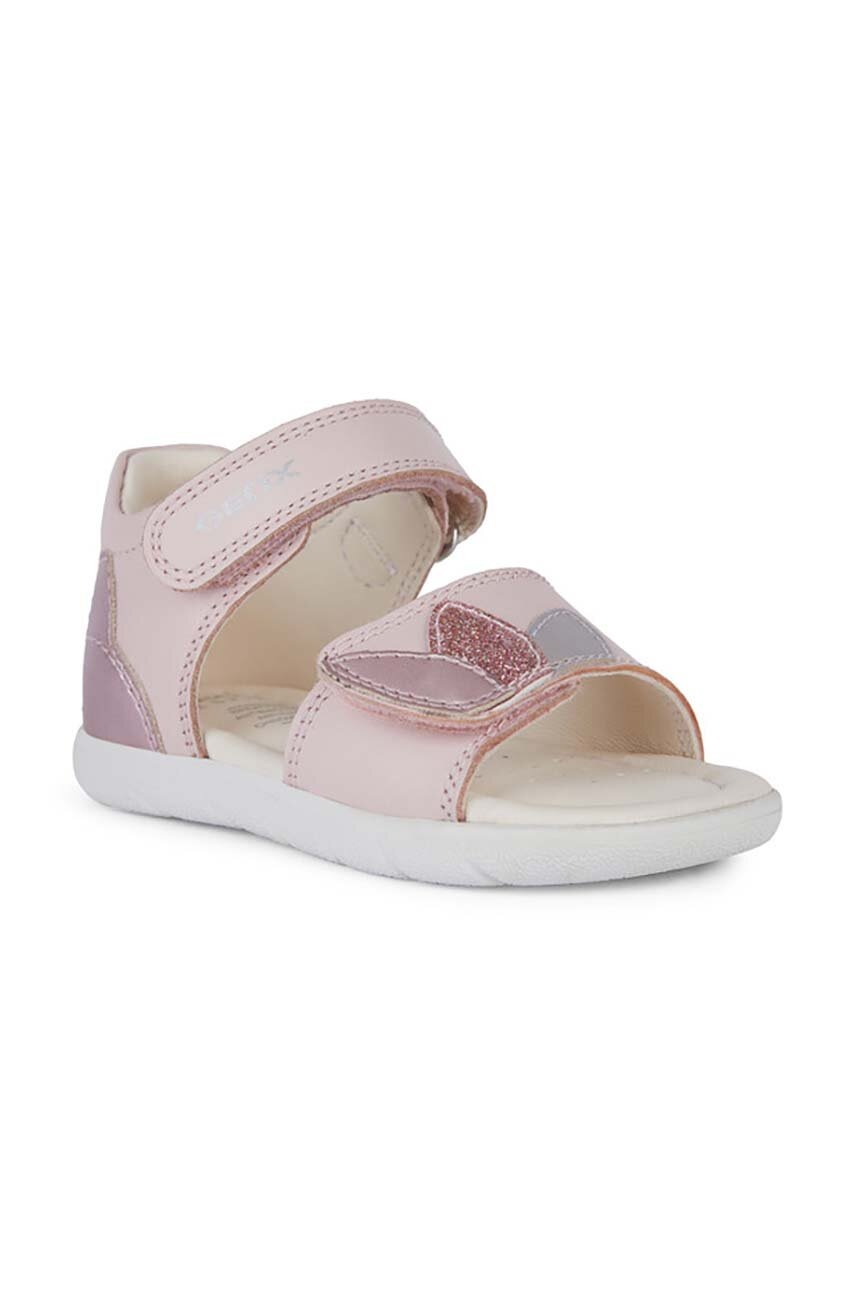 Дитячі сандалі Geox SANDAL ALUL колір рожевий