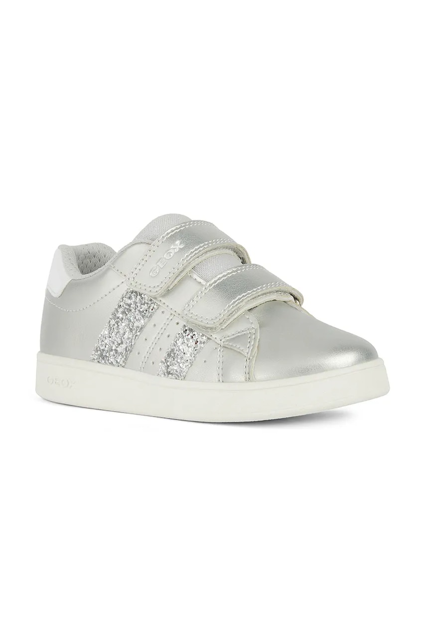 Geox sneakers pentru copii ECLYPER culoarea argintiu