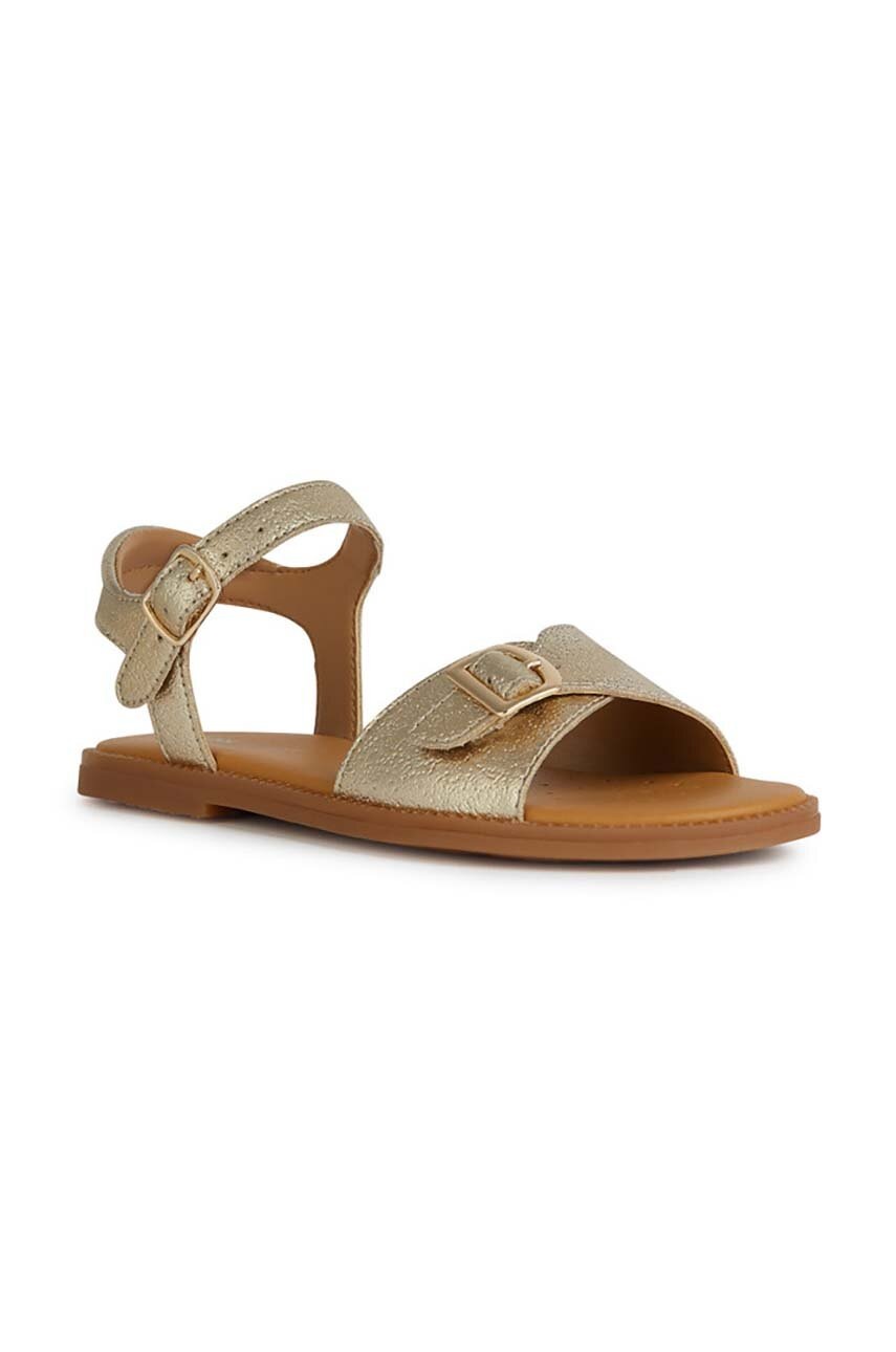 Детские сандалии Geox SANDAL цвет золотой
