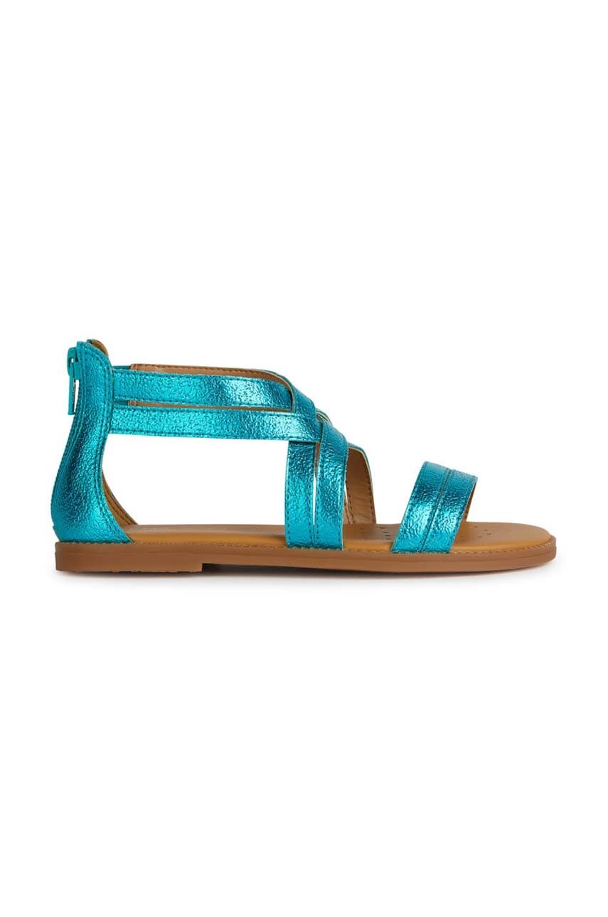 Geox sandale copii KARLY culoarea verde Geox sandale copii KARLY culoarea verde