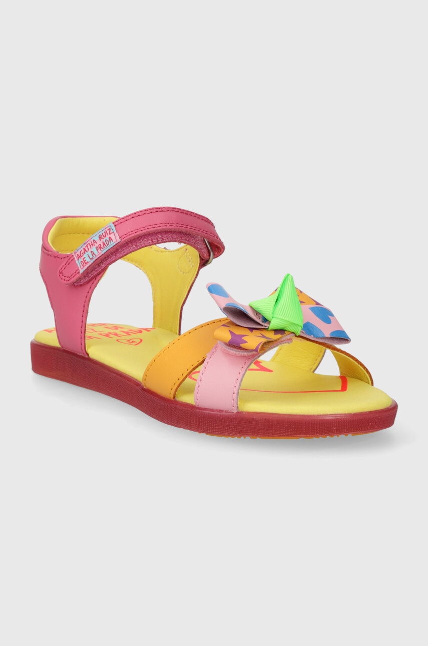 Детские кожаные сандалии Agatha Ruiz de la Prada Детские кожаные сандалии Agatha Ruiz de la Prada