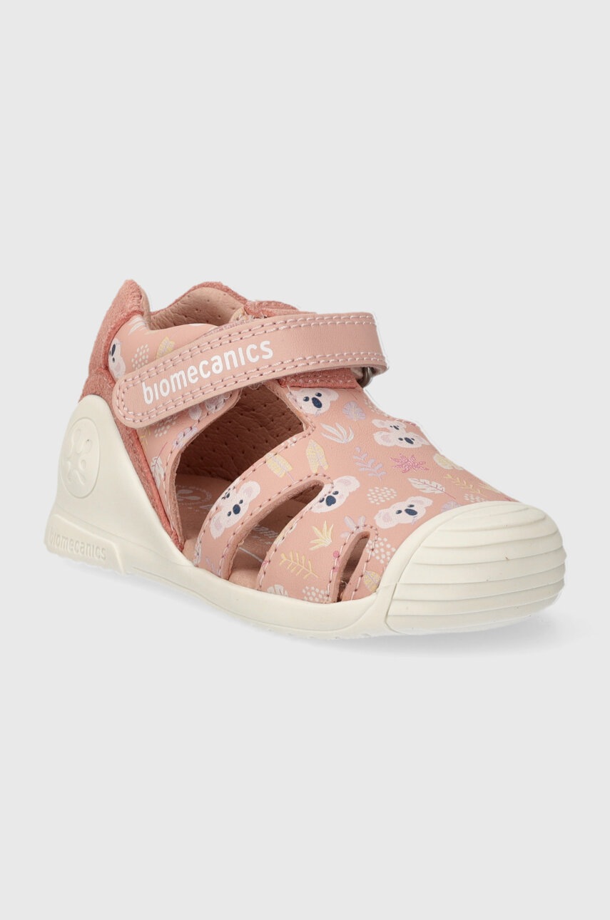 Детские кожаные сандалии Biomecanics цвет розовый в Хмельницком Детские кожаные сандалии Biomecanics цвет розовый в Хмельницком