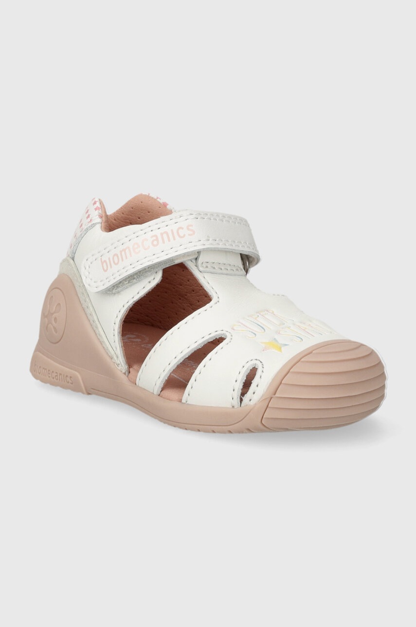 Детские кожаные сандалии Biomecanics цвет белый в Ивано-Франковске Детские кожаные сандалии Biomecanics цвет белый в Ивано-Франковске