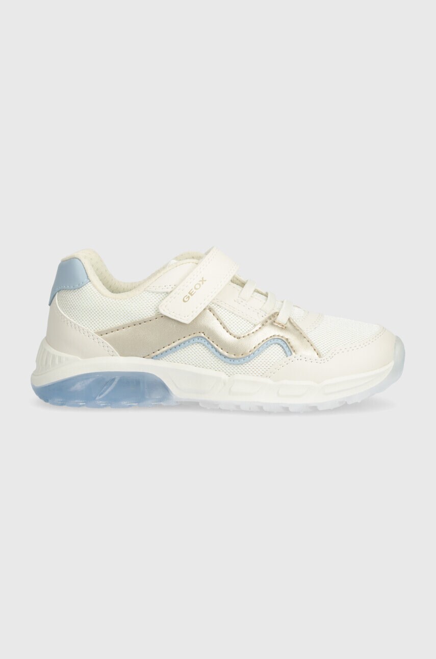 Geox sneakers pentru copii culoarea bej
