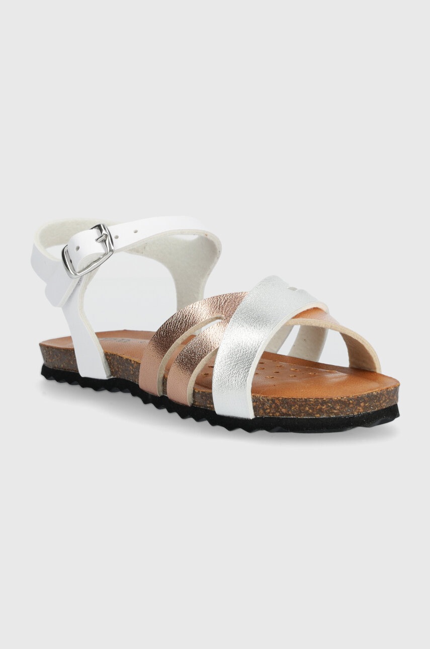 Детские сандалии Geox цвет золотой