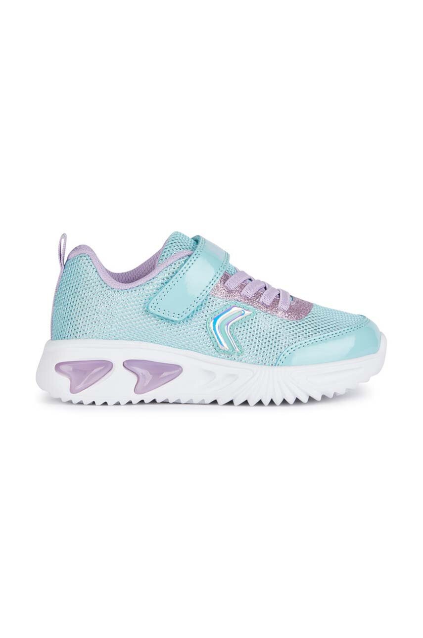 Geox sneakers pentru copii culoarea turcoaz