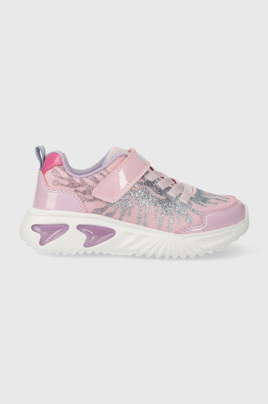 Geox sneakers pentru copii culoarea roz