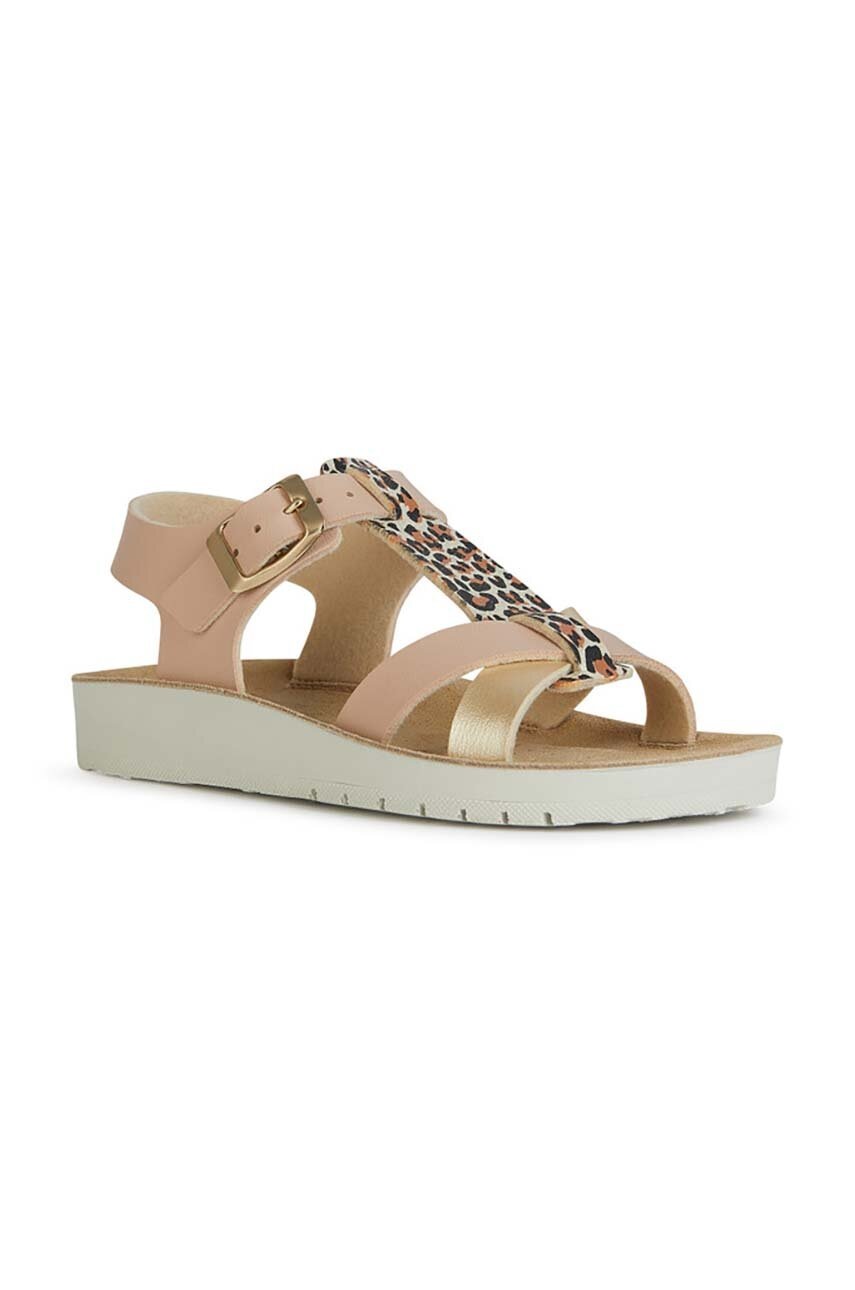 Детские сандалии Geox цвет розовый Детские сандалии Geox цвет розовый